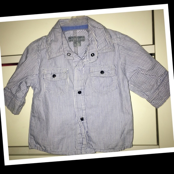 pumpkin patch Other - Pumpkin patch newborn dress shirt💎EUC💎